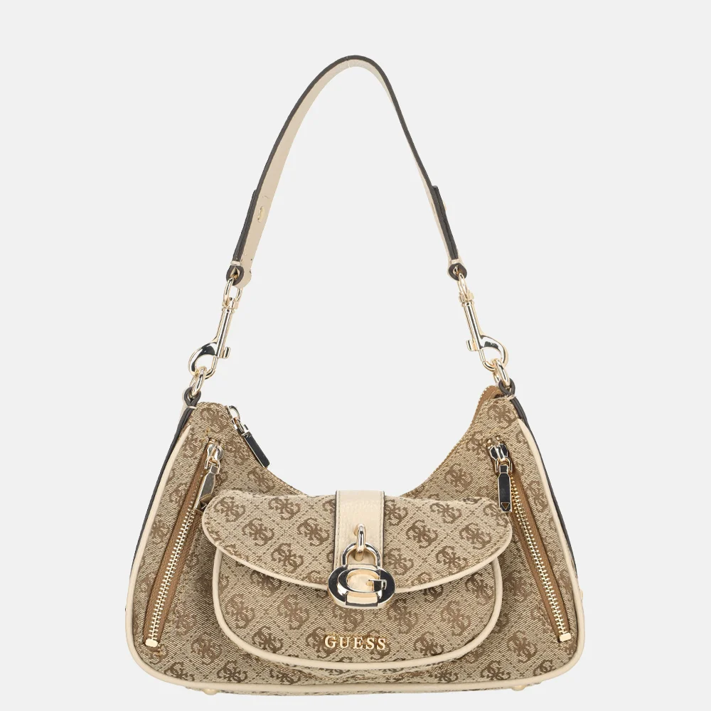 Guess schoudertas bruin